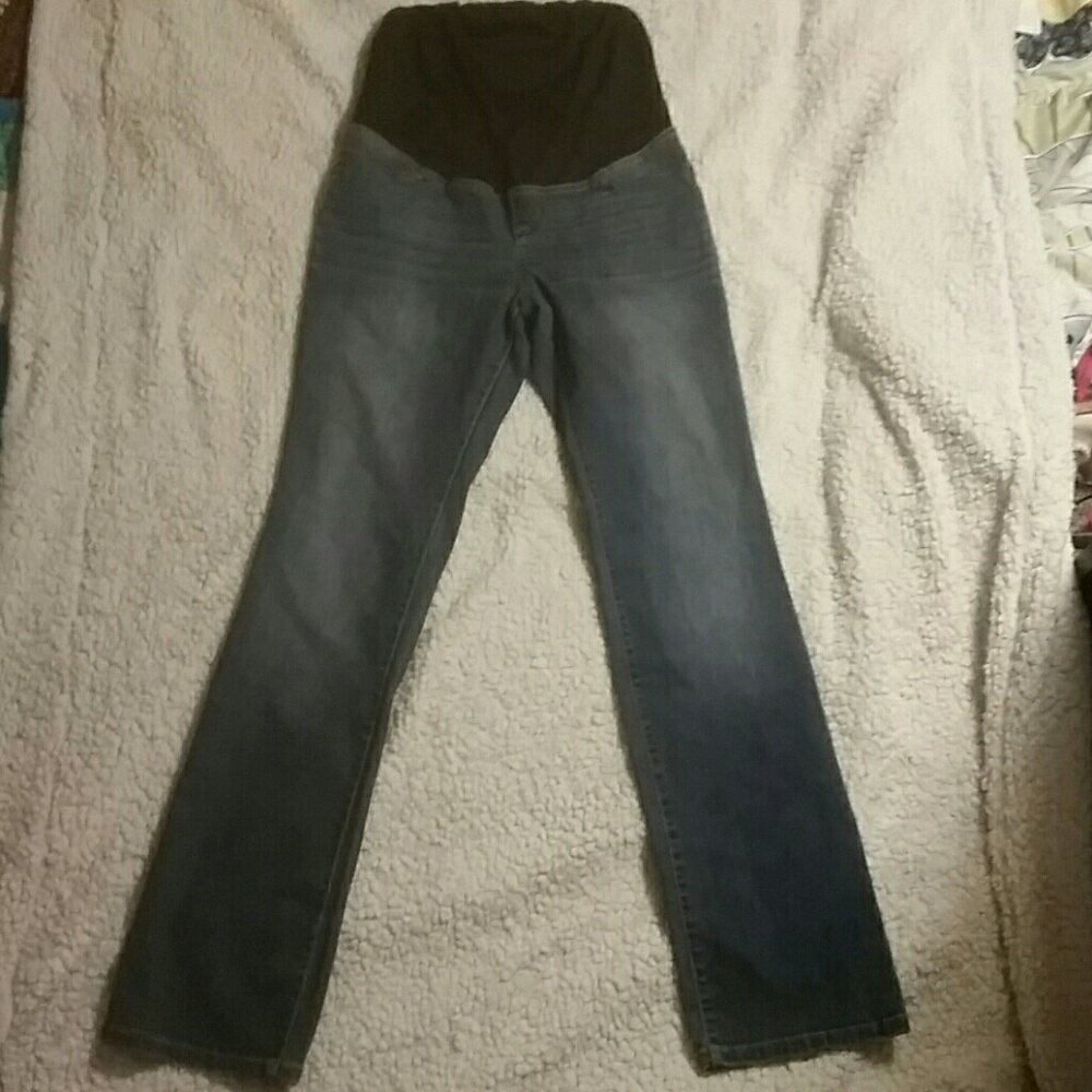 Isabel Maternity boot cut blue jeans